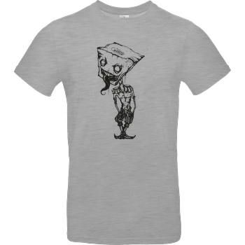 Mien Wayne Mien Wayne - Brainwash T-Shirt B&C EXACT 190 - heather grey