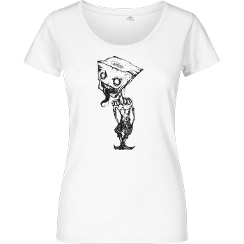 Mien Wayne Mien Wayne - Brainwash T-Shirt Girlshirt weiss
