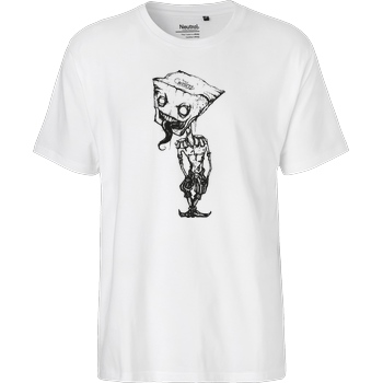 Mien Wayne Mien Wayne - Brainwash T-Shirt Fairtrade T-Shirt - white