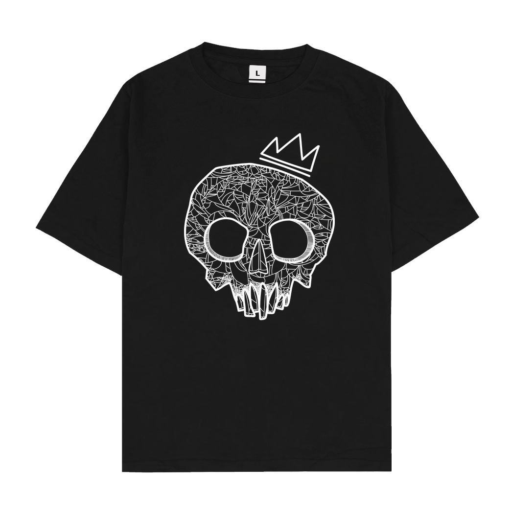 Mien Wayne Mien Wayne - Doom King T-Shirt Oversize T-Shirt - Black