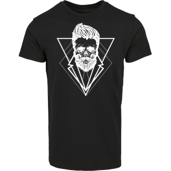 Mien Wayne Mien Wayne - Hipsterskull T-Shirt House Brand T-Shirt - Black