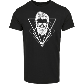 Mien Wayne - Hipsterskull House Brand T-Shirt - Black