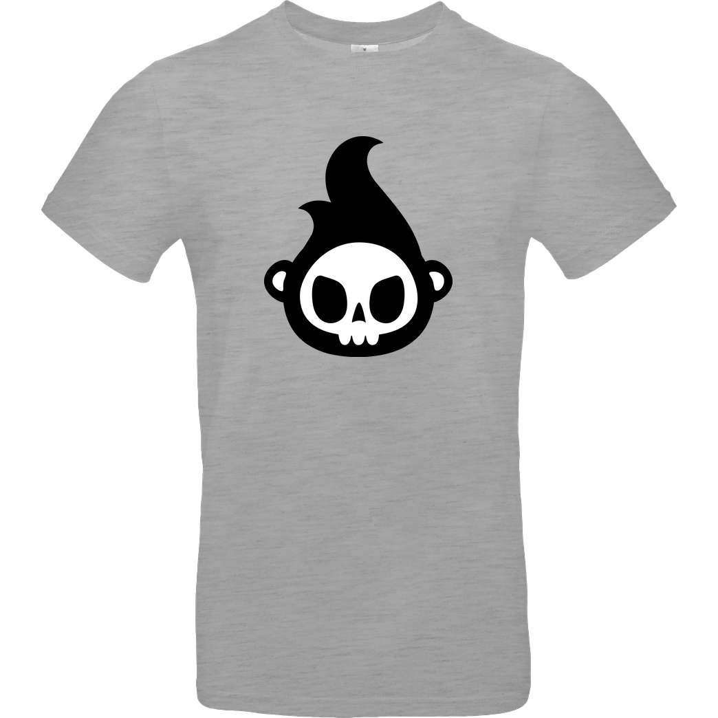 Mien Wayne Mien Wayne - Monkey T-Shirt B&C EXACT 190 - heather grey