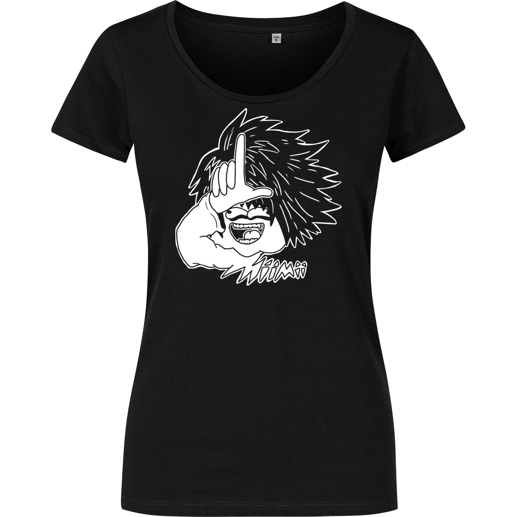 Mii Mii MiiMii - Deathnote T-Shirt Girlshirt schwarz