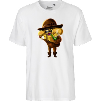 Mii Mii MiiMii - Detektiv T-Shirt Fairtrade T-Shirt - white