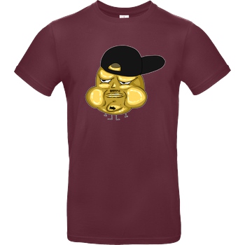 Mii Mii MiiMii - jo, Alles klar, Diggih T-Shirt B&C EXACT 190 - Burgundy
