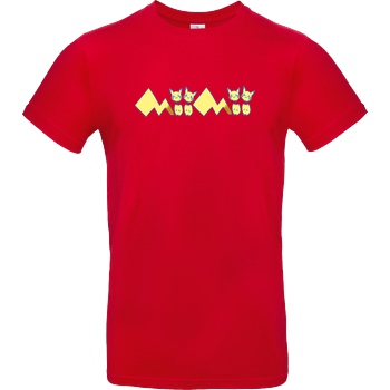 Mii Mii MiiMii - Pika T-Shirt B&C EXACT 190 - Red