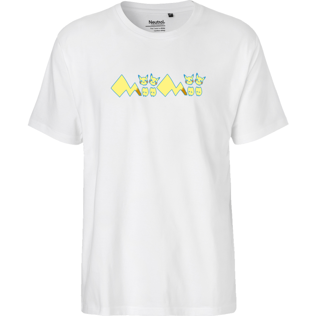 Mii Mii MiiMii - Pika T-Shirt Fairtrade T-Shirt - white