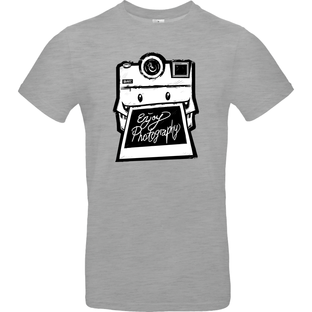 FilmenLernen.de Monstermatic T-Shirt B&C EXACT 190 - heather grey