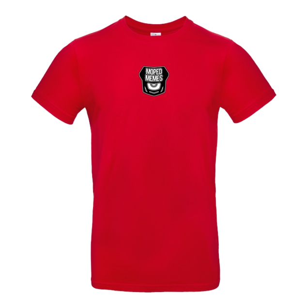 MOPEDMEMMES - Mopedmemes - Logo - T-Shirt - B&C EXACT 190 - Red