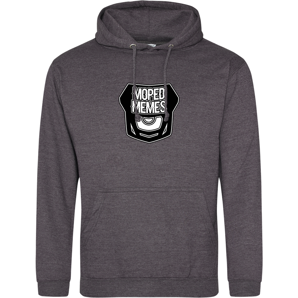 MOPEDMEMMES Mopedmemes - Logo Sweatshirt JH Hoodie - Dark heather grey