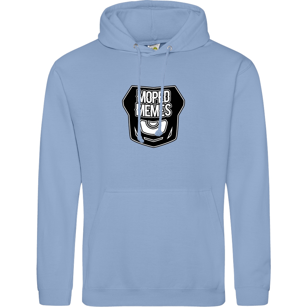 MOPEDMEMMES Mopedmemes - Logo Sweatshirt JH Hoodie - sky blue