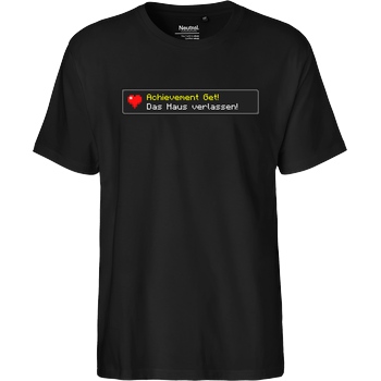 MrMoregame MrMore - Achievement get T-Shirt Fairtrade T-Shirt - black