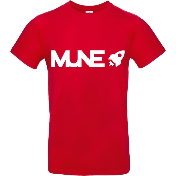 IamHaRa Mune Logo T-Shirt B&C EXACT 190 - Red
