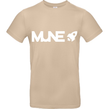 IamHaRa Mune Logo T-Shirt B&C EXACT 190 - Sand