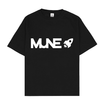 Mune Logo Oversize T-Shirt - Black