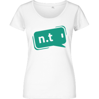 neuland.tips - Logo Girlshirt weiss