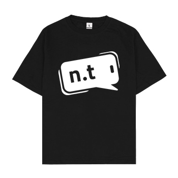 neuland.tips neuland.tips - Logo T-Shirt Oversize T-Shirt - Black