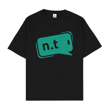 neuland.tips neuland.tips - Logo T-Shirt Oversize T-Shirt - Black