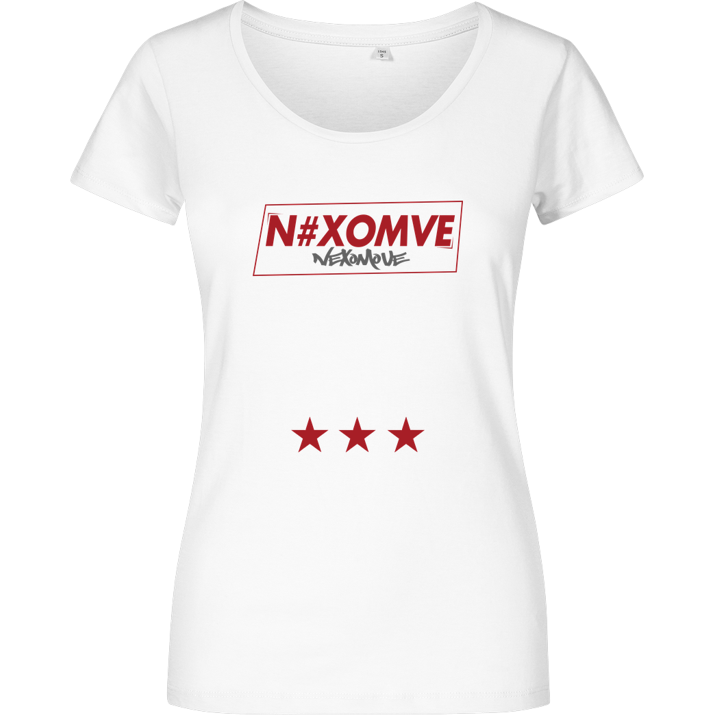 nexotekHD NexotekHD - Nexomove T-Shirt Girlshirt weiss