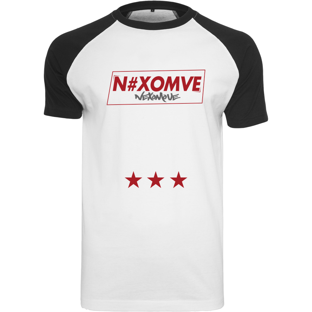 nexotekHD NexotekHD - Nexomove T-Shirt Raglan Tee white