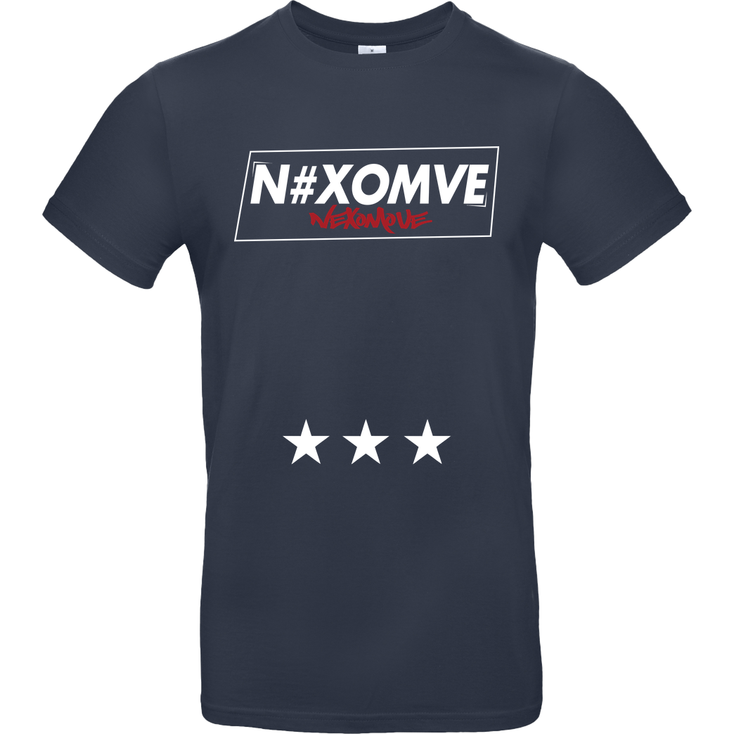 nexotekHD NexotekHD - Nexomove T-Shirt B&C EXACT 190 - Navy