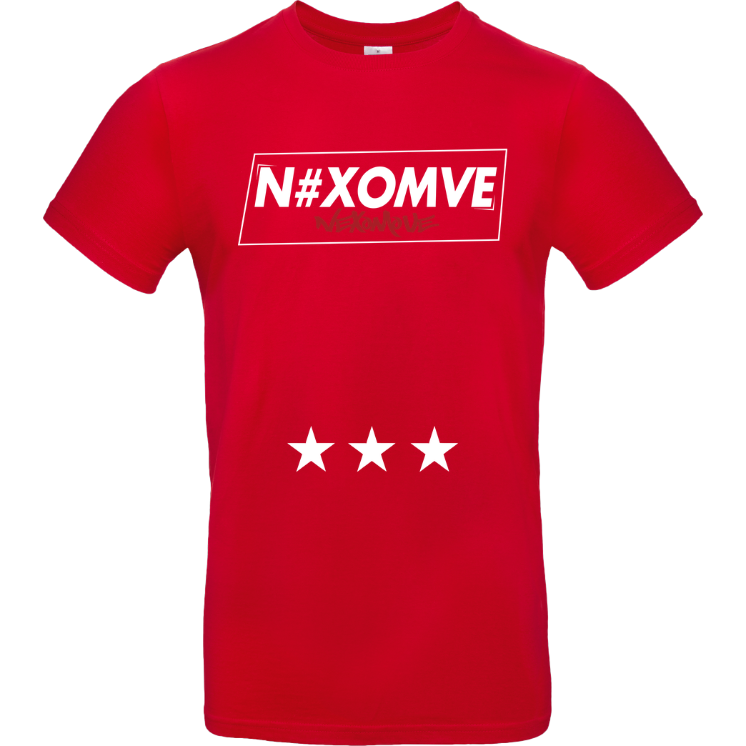 nexotekHD NexotekHD - Nexomove T-Shirt B&C EXACT 190 - Red