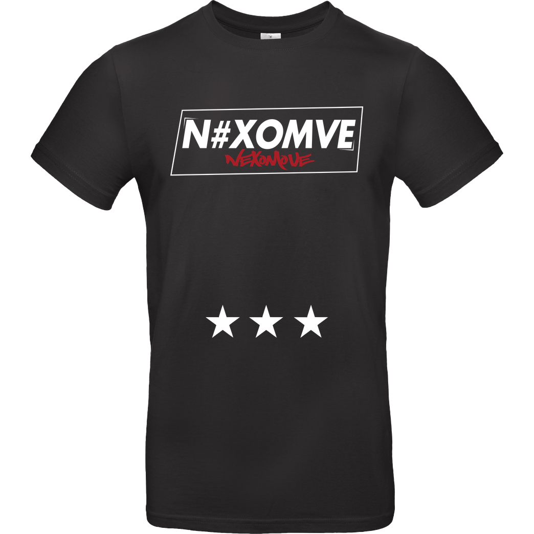 nexotekHD NexotekHD - Nexomove T-Shirt B&C EXACT 190 - Black