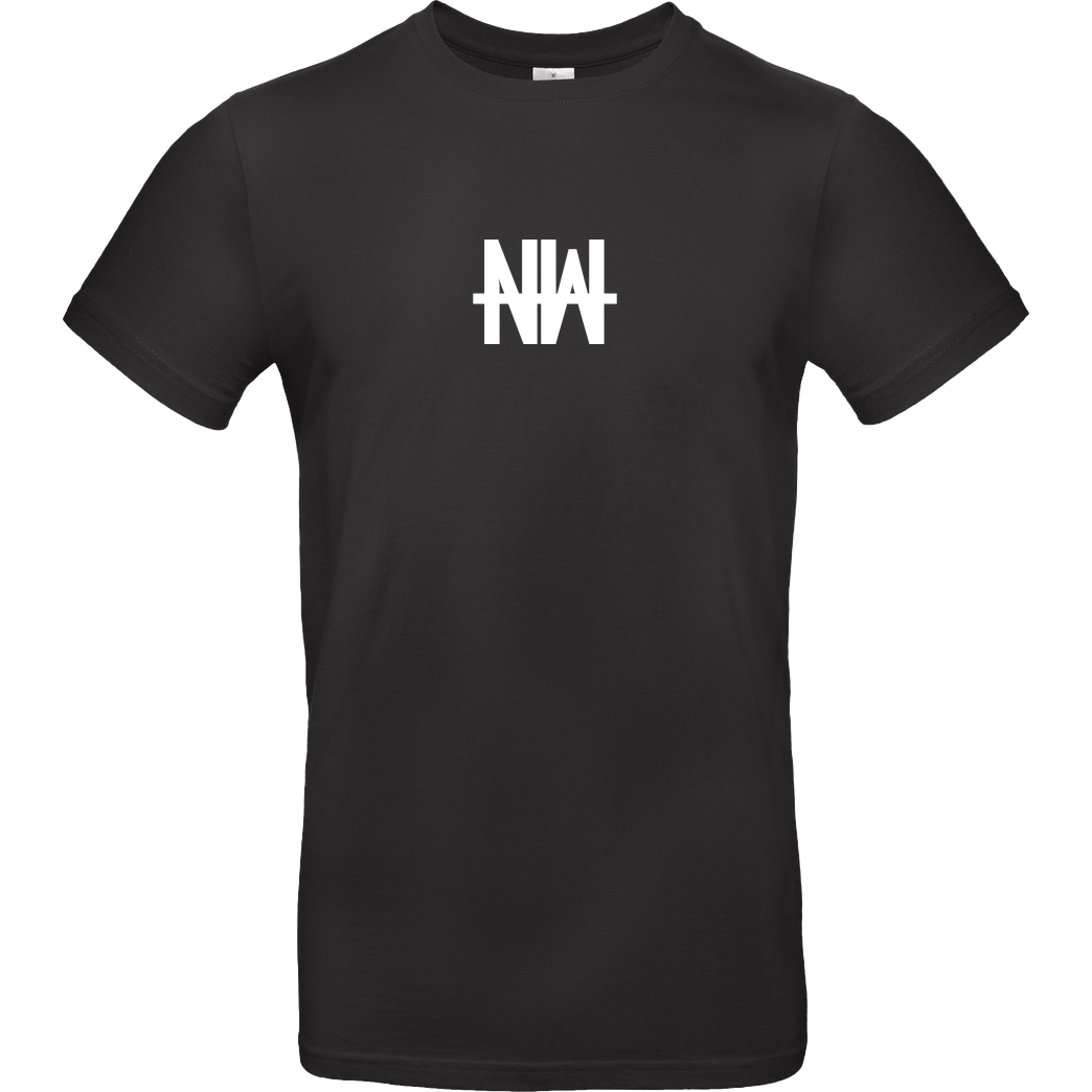 Niklas Wetterhahn Niklas Wetterhahn - Wolf Logo T-Shirt B&C EXACT 190 - Black