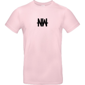 Niklas Wetterhahn Niklas Wetterhahn - Wolf Logo T-Shirt B&C EXACT 190 - Light Pink