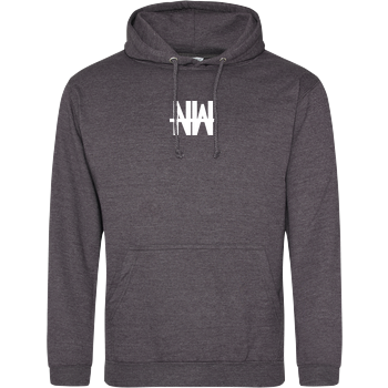 Niklas Wetterhahn - Wolf Logo JH Hoodie - Dark heather grey