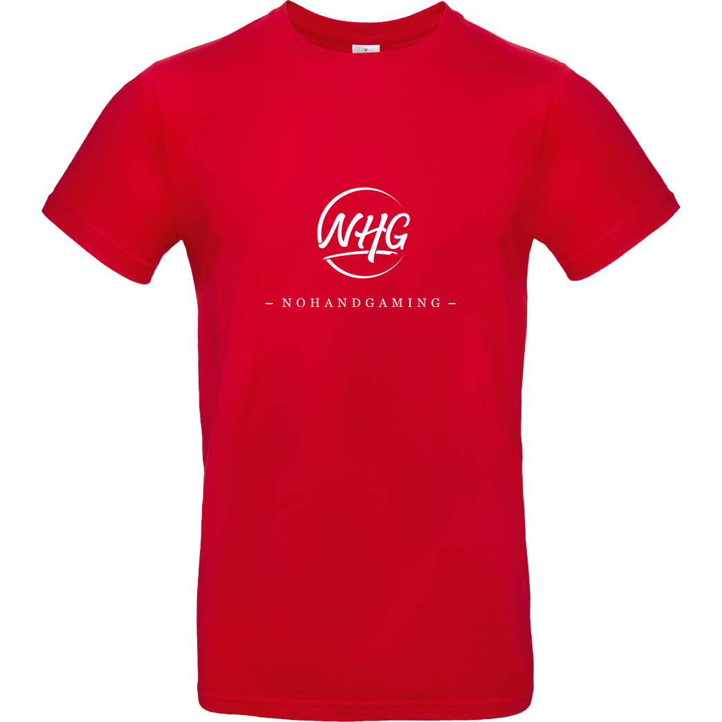 NoHandGaming NoHandGaming - Chest Logo T-Shirt B&C EXACT 190 - Red