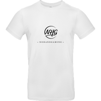 NoHandGaming NoHandGaming - Chest Logo T-Shirt B&C EXACT 190 -  White