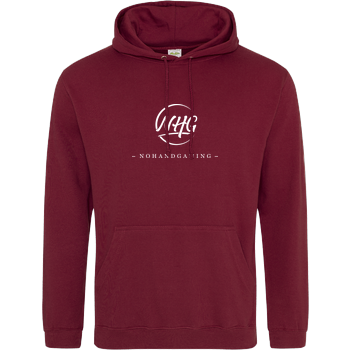 NoHandGaming - Chest Logo JH Hoodie - Bordeaux