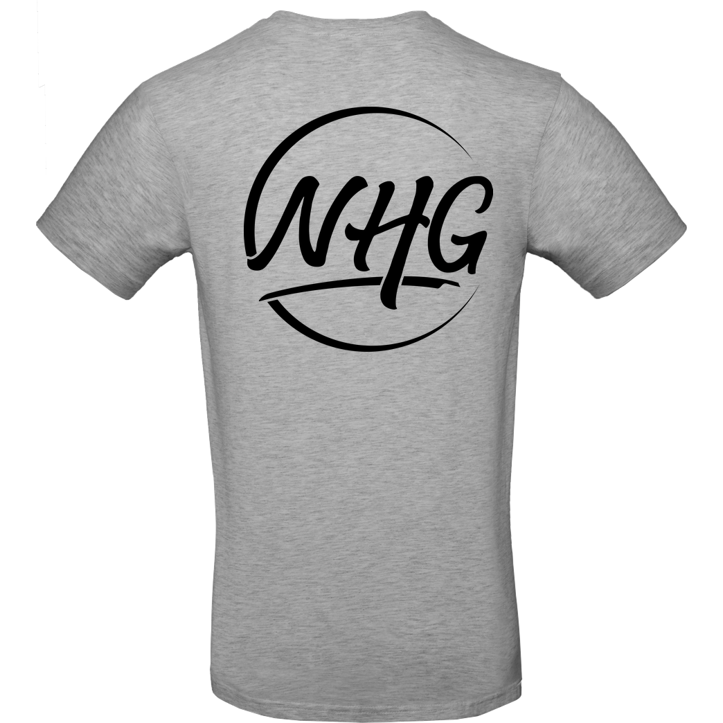 NoHandGaming NoHandGaming - Logo T-Shirt B&C EXACT 190 - heather grey