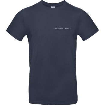 NoHandGaming NoHandGaming - Logo T-Shirt B&C EXACT 190 - Navy