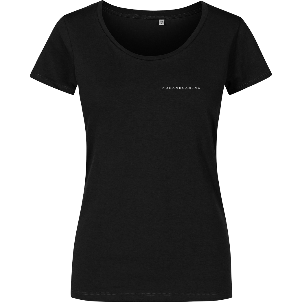 NoHandGaming NoHandGaming - Logo T-Shirt Girlshirt schwarz