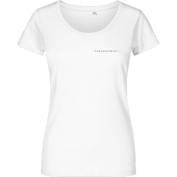 NoHandGaming NoHandGaming - Logo T-Shirt Girlshirt weiss