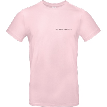 NoHandGaming NoHandGaming - Logo T-Shirt B&C EXACT 190 - Light Pink