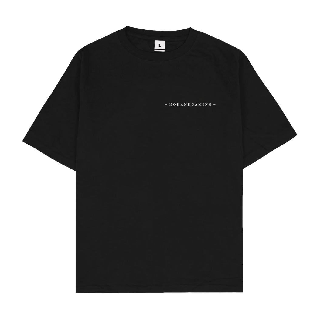 NoHandGaming NoHandGaming - Logo T-Shirt Oversize T-Shirt - Black