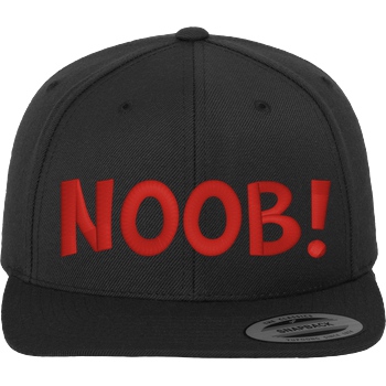 Noob! Cap red