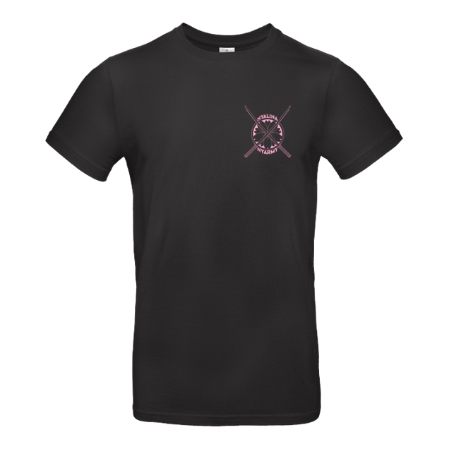 Nyalina - Nyalina - Katana pink - T-Shirt - B&C EXACT 190 - Black