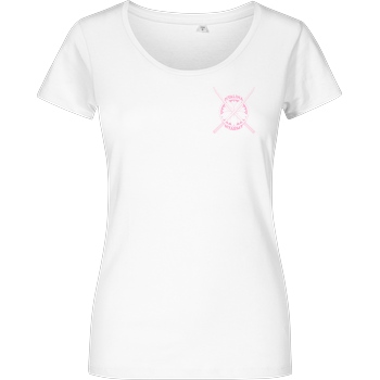 Nyalina Nyalina - Katana pink T-Shirt Girlshirt weiss
