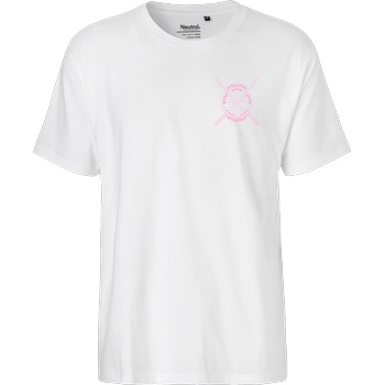 Nyalina Nyalina - Katana pink T-Shirt Fairtrade T-Shirt - white