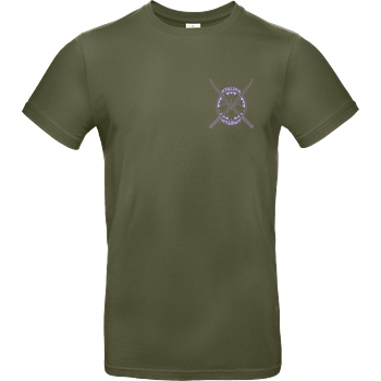 Nyalina Nyalina - Kunai purple T-Shirt B&C EXACT 190 - Khaki