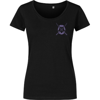 Nyalina Nyalina - Kunai purple T-Shirt Girlshirt schwarz