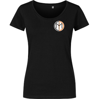 Omid O - Logo T-Shirt Girlshirt schwarz