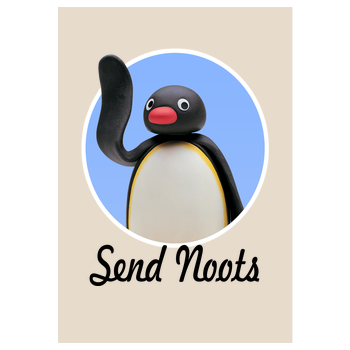 OliPocket - Send Noots Art Print sand