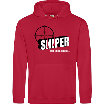 One Shot One Kill JH Hoodie - red