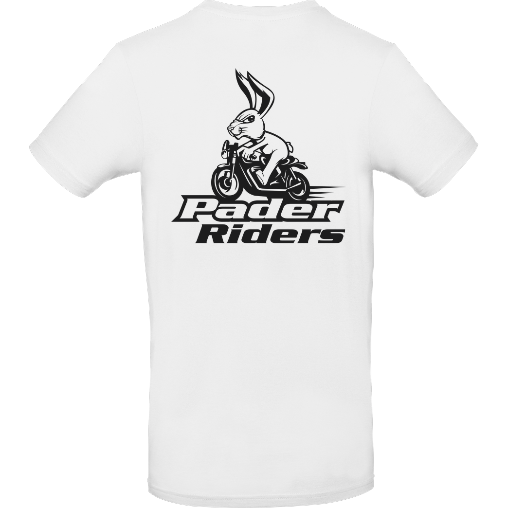 PaderRiders PaderRiders - Bunny T-Shirt B&C EXACT 190 -  White